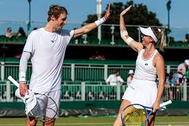 Hunter and Polmans advance to Wimbledon mixed doubles final