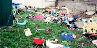 Image result for cleaning a backyard