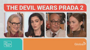 Anne Hathaway, Meryl Streep, Emily Blunt & Stanley Tucci talk ‘The Devil Wears Prada 2’