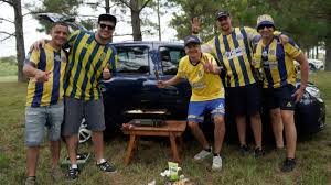 Los hinchas de Central volvieron a la ruta y le pusieron color al partido por la Copa Argentina