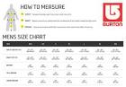 Burton size chart