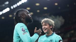 Tolu Arokodare scores his first goal for Wolverhampton