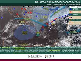 Pronóstico de cielo medio nublado a nublado con chubascos en Michoacán