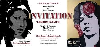 I am pleased to show together with Keith Haynes and Kim Clayton-Jones, Art-Partnership presenting Vinyl Art! London-calling_NYC - london-calling_nyc
