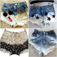 Resultado de imagem para customização de shorts com agua sanitaria