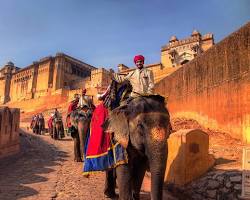 Image of Rajasthan, India in winter