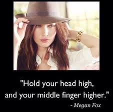 Megan Fox quotes | We Heart It | celebrities, strong, and confidence via Relatably.com