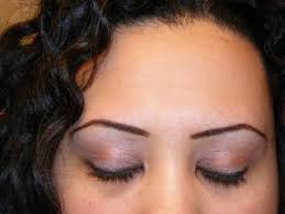 Image result for thin eyebrows