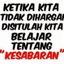 Hasil gambar untuk kata mutiara kesabaran hidup