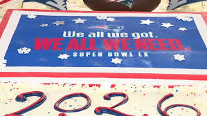 Big stars, enormous cake: Patriots' Super Bowl send-off on Sunday