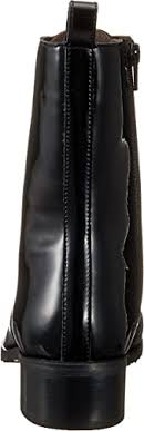 Amazon.com | Yosuke 5010060 Women's Fashion Boots, black enamel, 23.5 cm | Ankle & Bootie