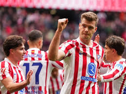 El Atleti golea a media marcha