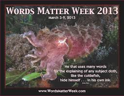 Words Matter Week | Sponsored by the National Association of ... via Relatably.com