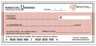 Resultado de imagen para EL CHEQUE