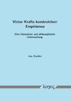 Buchbeschreibung: Jan Radler : Victor Krafts konstruktiver ...