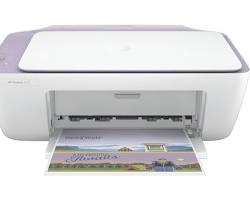 Image of person working from home using HP Deskjet 2331 printer
