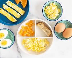 Image of Boiled egg for kids breakfast