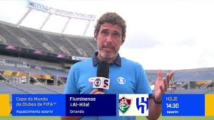 Fluminense FC team preparing for Al-Hilal clash under stormy conditions