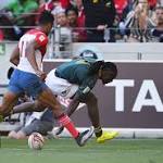 Blitzboks speedster Seabelo Senatla reaches