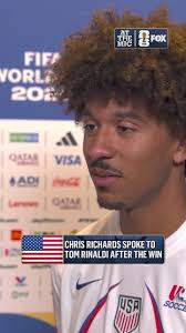 ChrisRichards caught up with Tom Rinaldi to discuss the @USMNT's 2-0 win over Bosnia and Herzegovina