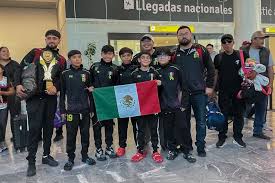 Regresa a Tijuana el equipo infantil ‘Leyendas Obeliz’ tras días varados en Colombia