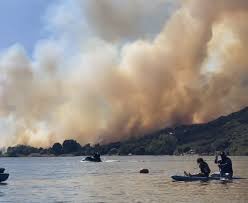 Fires near me: Lake Fire in San Bernardino County