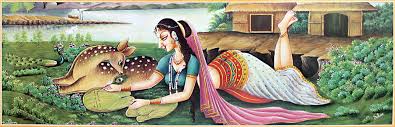 Image result for Shakuntala and Bharat