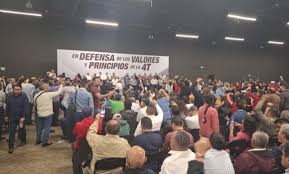 Encabeza Raúl Morón encuentro en defensa de principios de la 4T