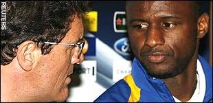 Master and servant: the Juventus coach Fabio Capello talks with Patrick ... - sport-graphics-2006_716461a