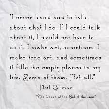 Quote of the Week: Neil Gaiman - Ingrid Sundberg via Relatably.com