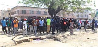 Opération de désencombrement : Mobilisation des Asp de Thiès