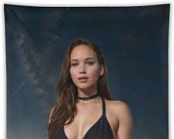 Image of Jennifer Lawrence in a bikini