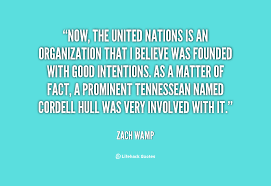 Quotes About The United Nations. QuotesGram via Relatably.com