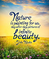 Nature is painting for us, day after day, pictures of infinite ... via Relatably.com