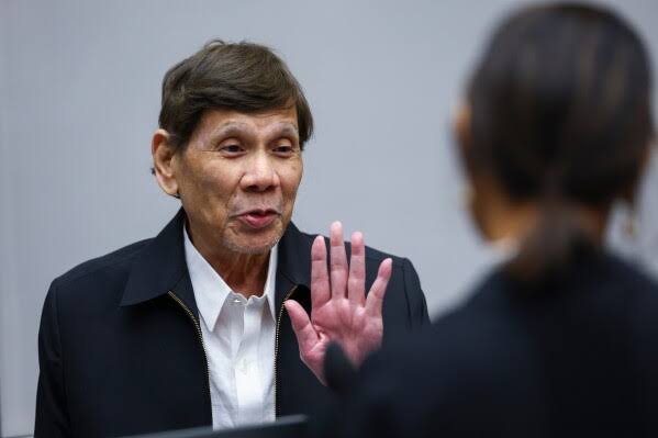 Former Philippine President Rodrigo Duterte appears in court in The Hague; ICC rejects release bid, trial set for November