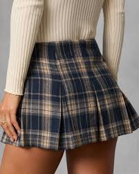 Mileva Plaid Mini Skort – VICI - Product from VICI Collection