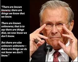 Rumsfeld Quotes. QuotesGram via Relatably.com