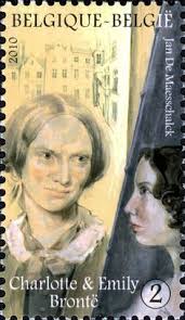 Képtalálat a következőre: „Charlotte Brontë stamp”