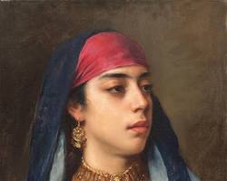 Harem painting by Franz Xaver Kosler