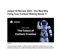 Imagem de Jasper AI ebook creation tool