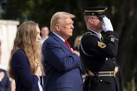 Army releases redacted police report on altercation during Trump’s 
Arlington cemetery visit