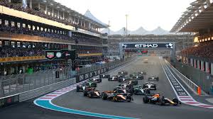 Watch the Abu Dhabi GP race start as Verstappen holds lead