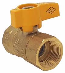Kvc 1/2" FPT Brass Gas Ball Valve 246T050 | Shop Online ...