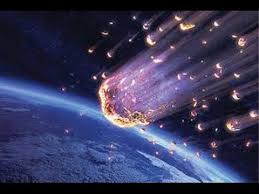Resultado de imagen para meteor impacting earth