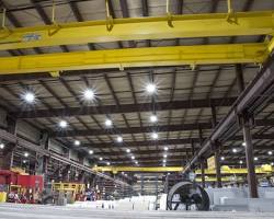 large warehouse with high ceilings