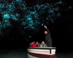 Gambar Waitomo Glowworm Caves, Selandia Baru