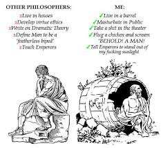 Diogenes vs. Aristotle | Fun | Pinterest via Relatably.com