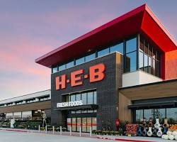 Image of HEB grocery store in Texas
