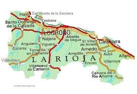 Resultado de imagen de mapa de la rioja