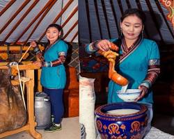 Imagem de Airag, prato mongol